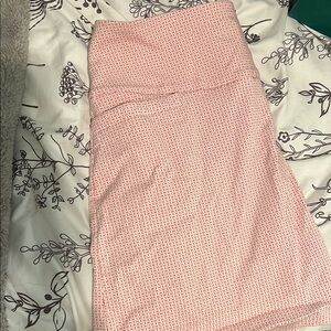 Elegant Pink Patterned Skirt